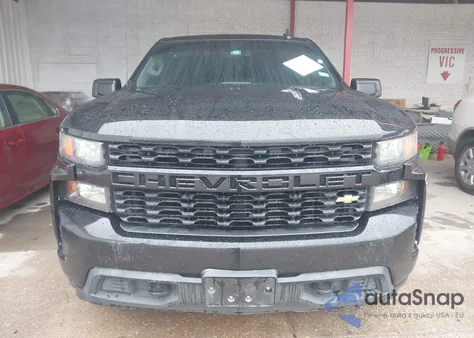2020 Chevrolet Silverado 1500 2Wd Short Bed Custom из США, поврежденный, VIN 3GCPWBEH3LG130930
